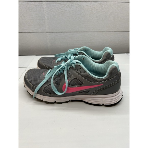 Nike Revolution Womens 7.5 Gray Grey Running Shoes‎ - Picture 7 of 13